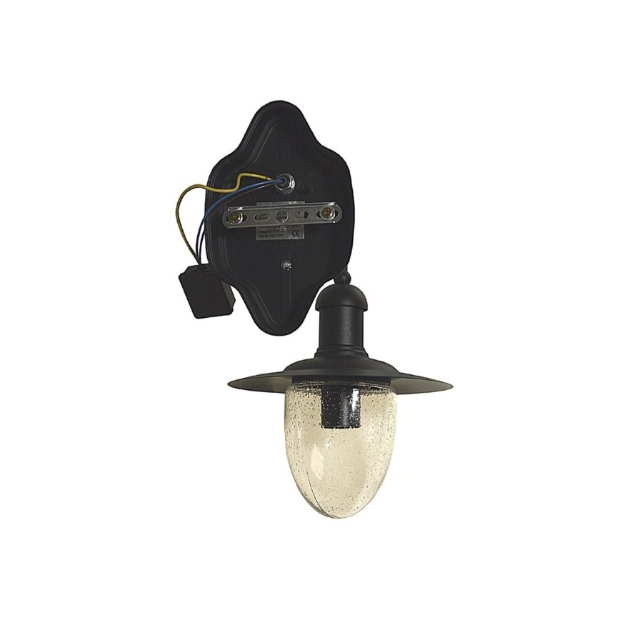 Iluminação de parede exterior TANGIA 1xE27/60W/230V IP44 preto