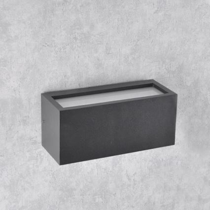 Iluminação de parede exterior TOKIO 1xE27/12W/230V IP54