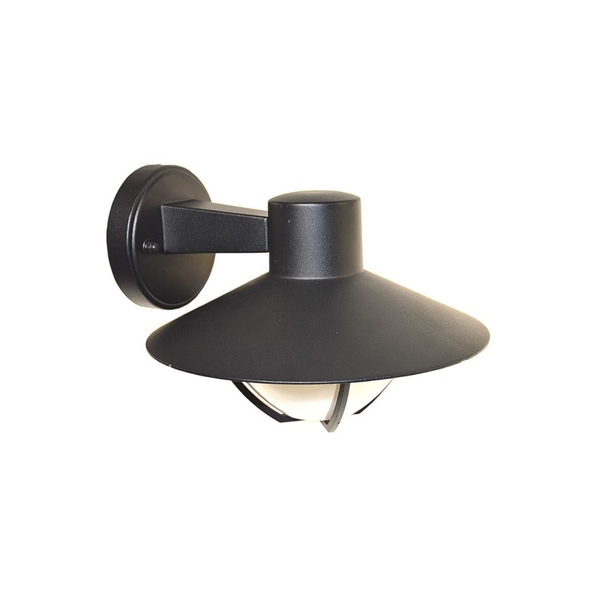 Iluminação de parede exterior ZALIKA 1xE27/60W/230V IP44 preto