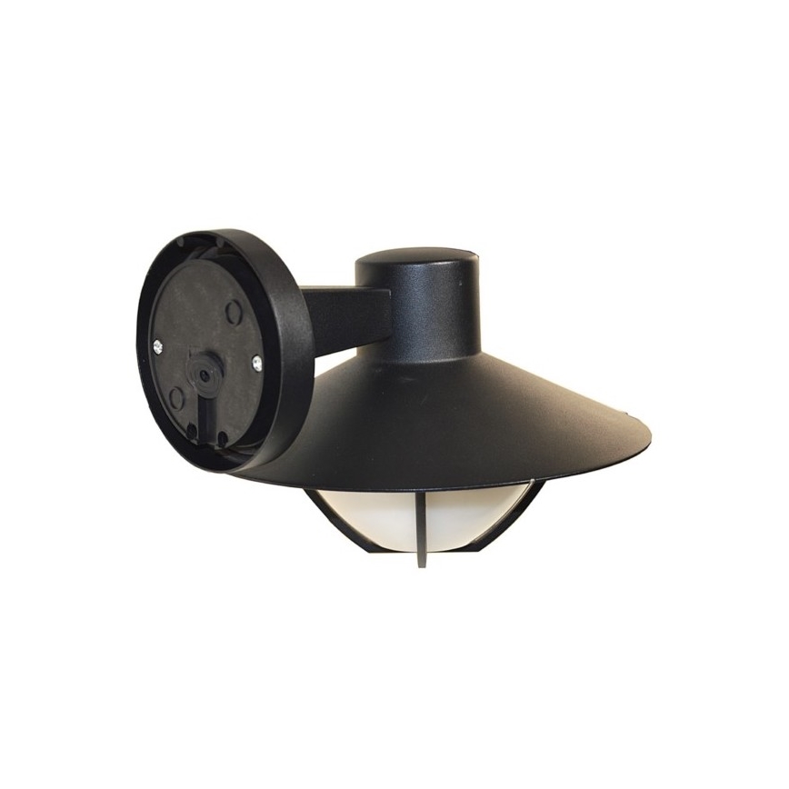 Iluminação de parede exterior ZALIKA 1xE27/60W/230V IP44 preto