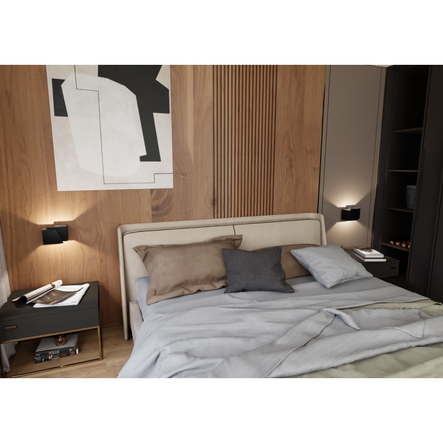 Iluminação de parede FROST 1xG9/8W/230V preto