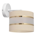 Iluminação de parede HELEN 1xE27/15W/230V creme