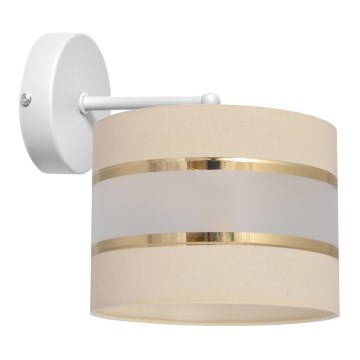 Iluminação de parede HELEN 1xE27/15W/230V creme