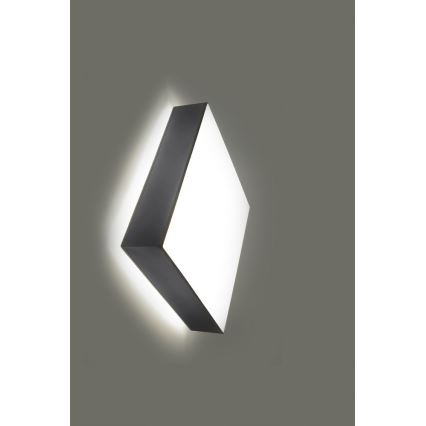 Iluminação de parede HORUS 1xE27/60W/230V cinzento