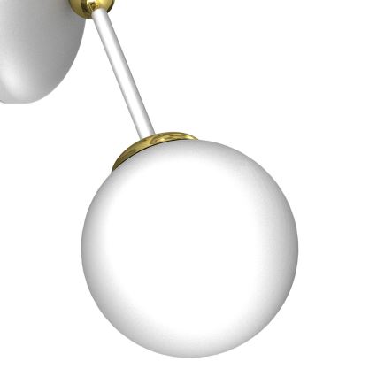 Iluminação de parede JOY 2xE14/40W/230V branca/dourada