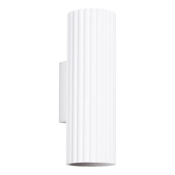 Iluminação de parede KARBON 2xGU10/10W/230V branco