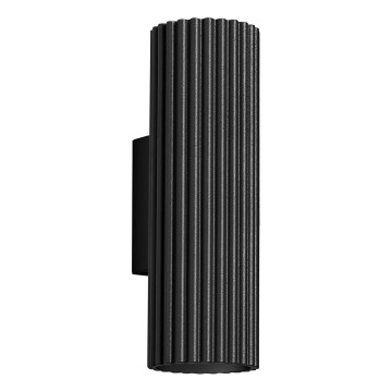 Iluminação de parede KARBON 2xGU10/10W/230V preto