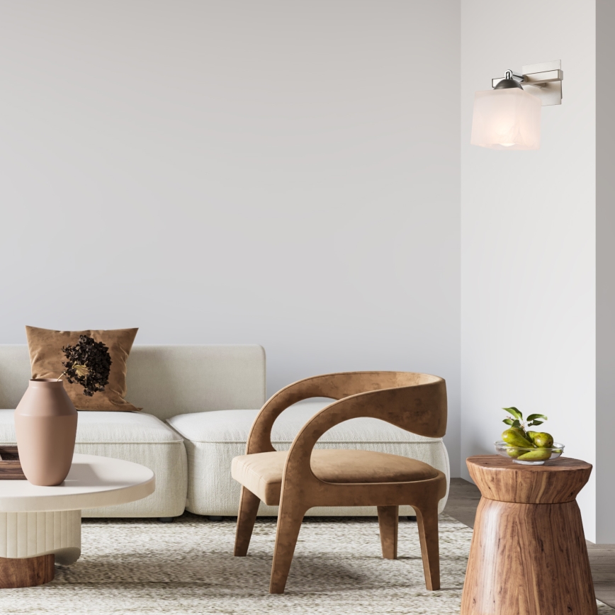 Iluminação de parede KLARA 1xE14/40W/230V cromado mate