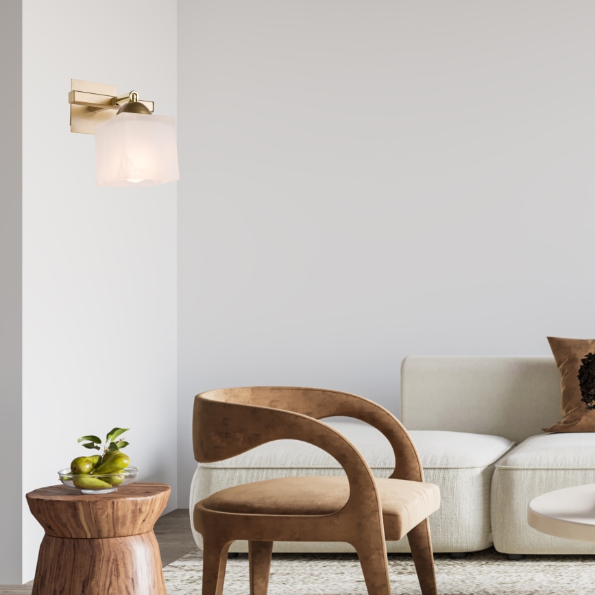 Iluminação de parede KLARA 1xE14/40W/230V dourado