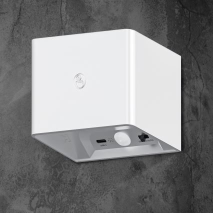 LED Regulação parede táctil iluminação com sensor MIRI LED/2,5W/3,7V 3000/4000/6400K 4000 mAh branco