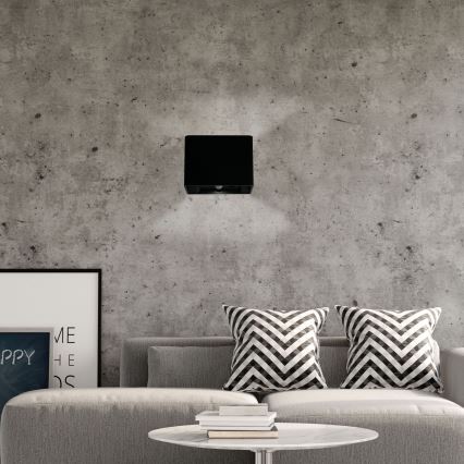 LED Regulação parede táctil iluminação com sensor MIRI LED/2,5W/3,7V 3000/4000/6400K 4000 mAh preto