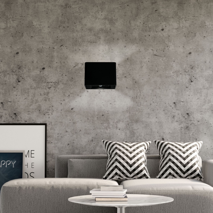 LED Regulação parede táctil iluminação com sensor MIRI LED/2,5W/3,7V 3000/4000/6400K 4000 mAh preto