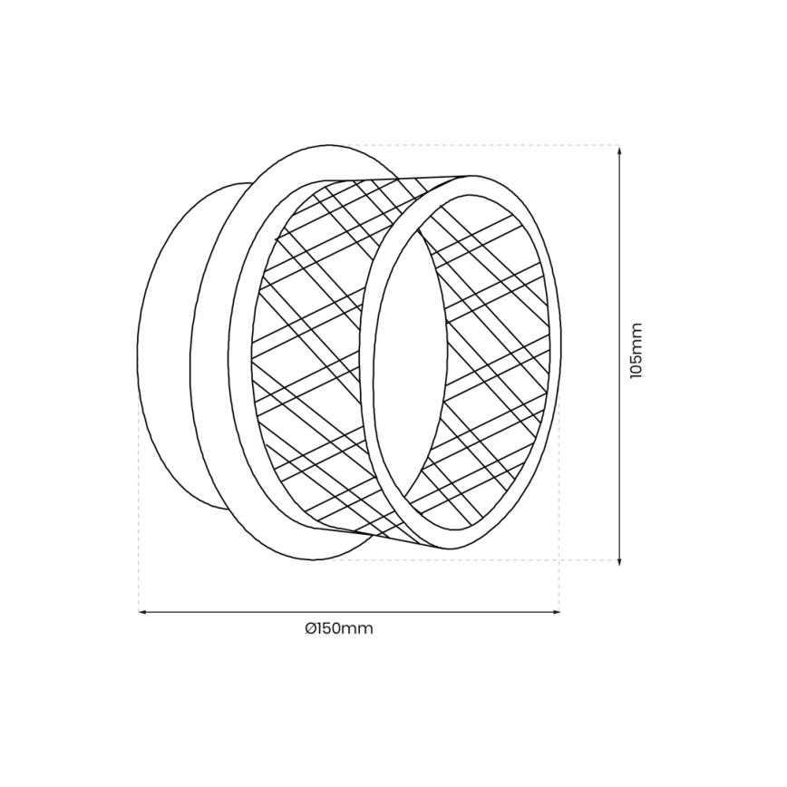 Iluminação de parede LED ELEGANCE LED/9W/230V dourado