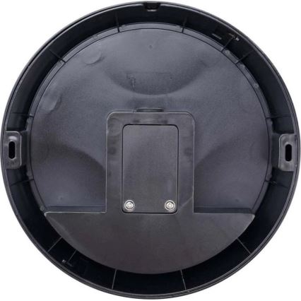 Iluminação de parede LED exterior com sensor LED/12W/230V 3000/4000/6500K IP65 preto