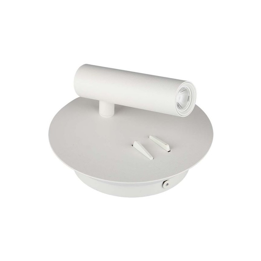 Iluminação de parede LED LED/3W/230V + LED/6W/230V 3000K branco