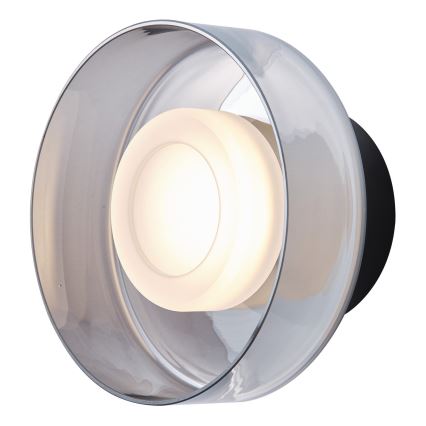 Iluminação de parede LED LED/8W/230V 3000K preto/fumado