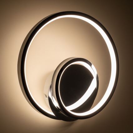 Iluminação de parede LED LUCERO LED/13W/230V cromado brilhante