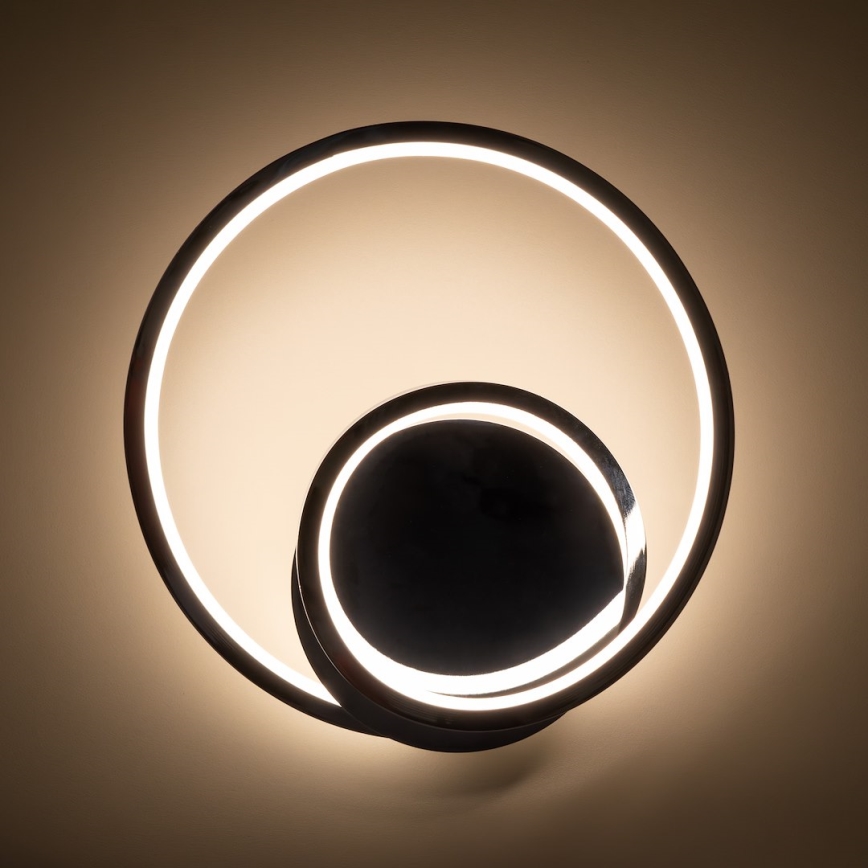 Iluminação de parede LED LUCERO LED/13W/230V cromado brilhante