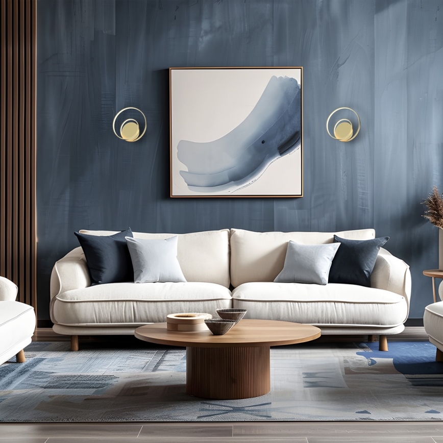 Iluminação de parede LED LUCERO LED/13W/230V dourado