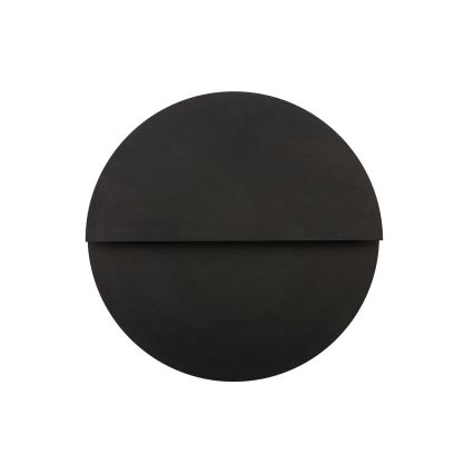 Iluminação de parede LED LUNA LED/7W/230V diâmetro 36 cm preto