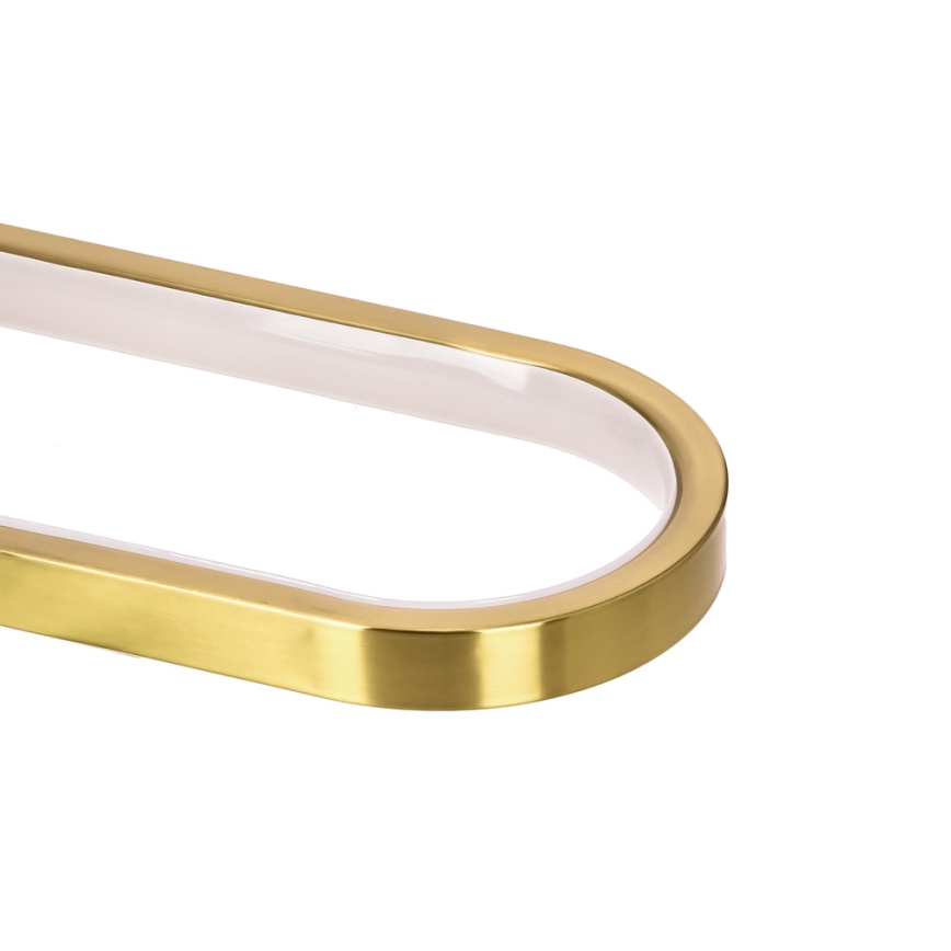 Iluminação de parede LED MONET LED/13W/230V + LED/2W 3000/4000/6000K dourado