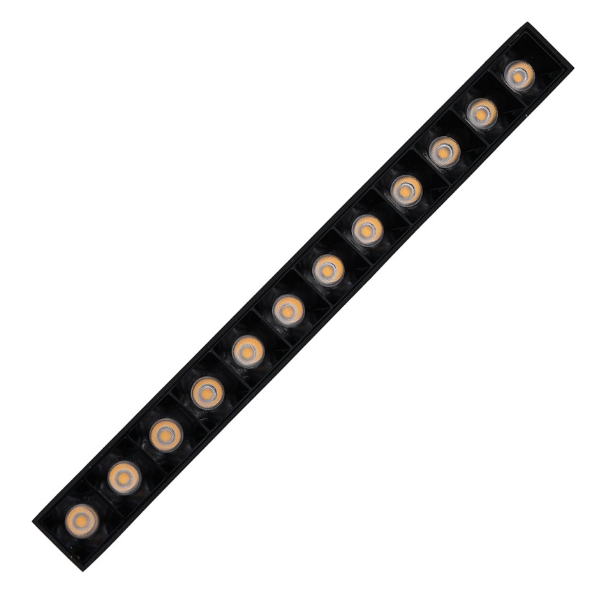 Iluminação de parede LED para sistema de carril MAGNETIC TRACK LED/12W/48V