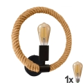 Iluminação de parede LED ROPE ARTHUR 1xE27/10W/230V