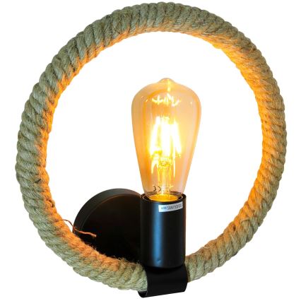 Iluminação de parede LED ROPE ARTHUR 1xE27/10W/230V