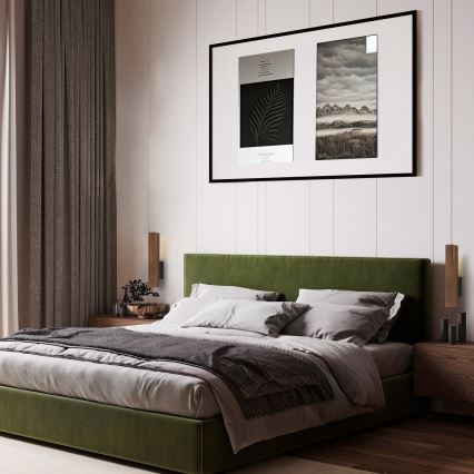 Iluminação de parede LED TEO LED/3W/230V 3000K nogueira