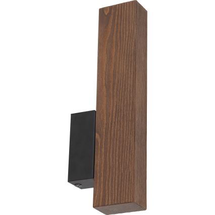 Iluminação de parede LED TEO LED/3W/230V 3000K nogueira