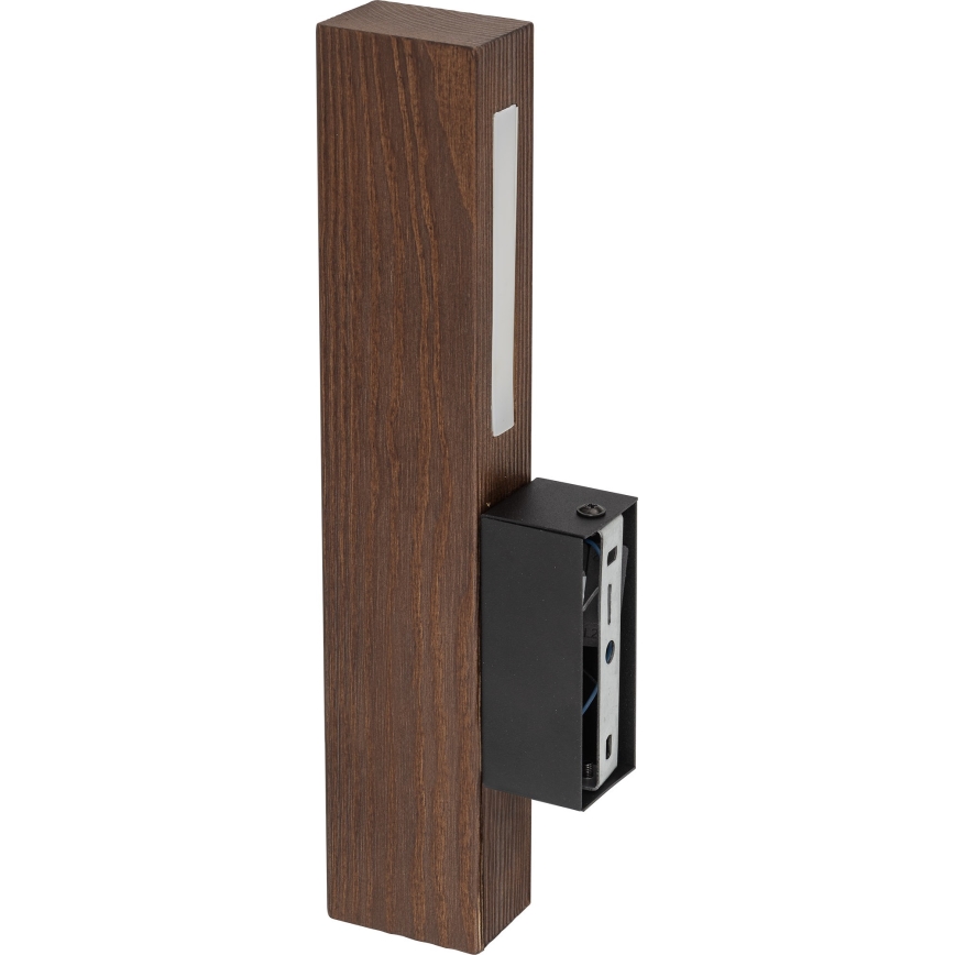 Iluminação de parede LED TEO LED/3W/230V 3000K nogueira