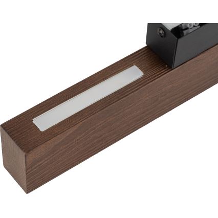 Iluminação de parede LED TEO LED/3W/230V 3000K nogueira