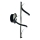 Iluminação de parede LED TWIST LED/12W/230V preto