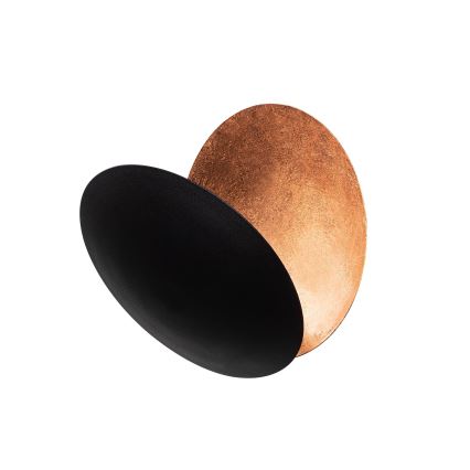 Iluminação de parede LED YOSMA LED/5W/230V 3000K preto/cobre