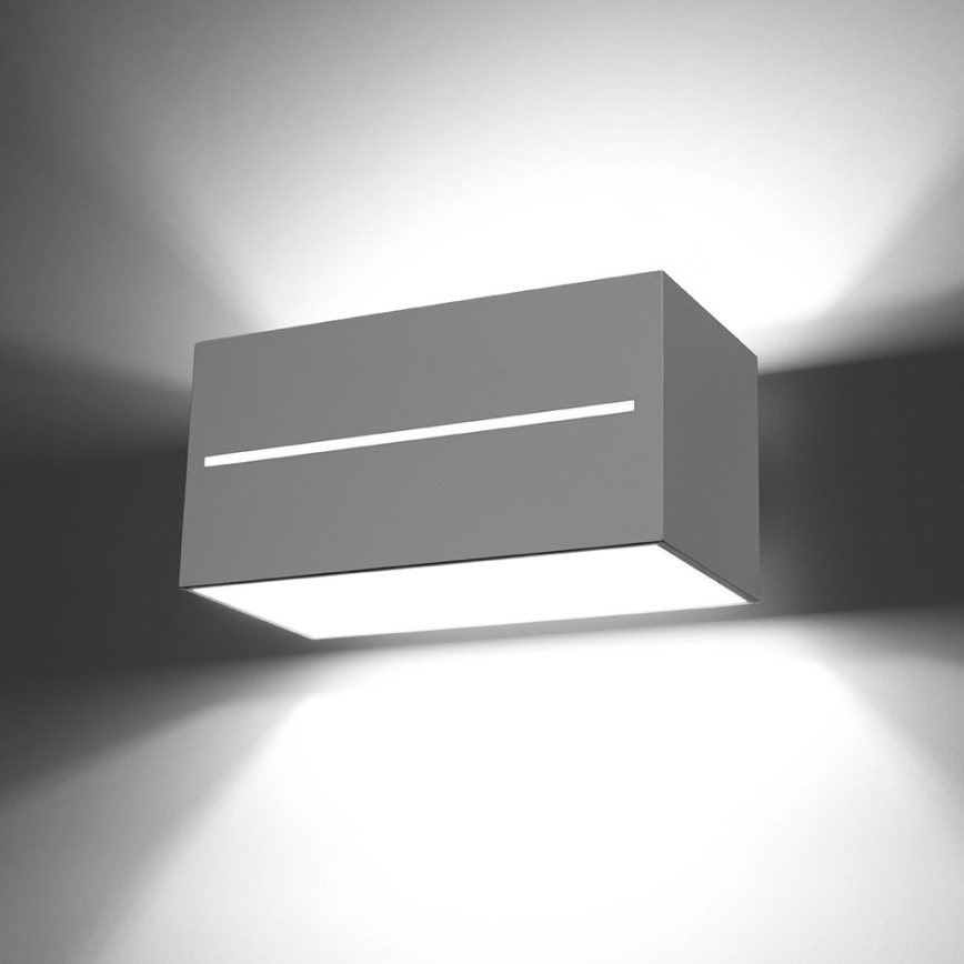 Iluminação de parede LOBO 2xG9/40W/230V branca