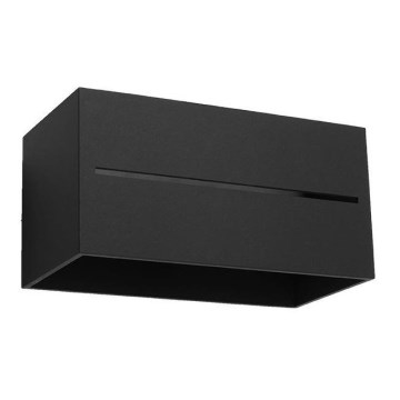 Iluminação de parede LOBO 2xG9/40W/230V preta