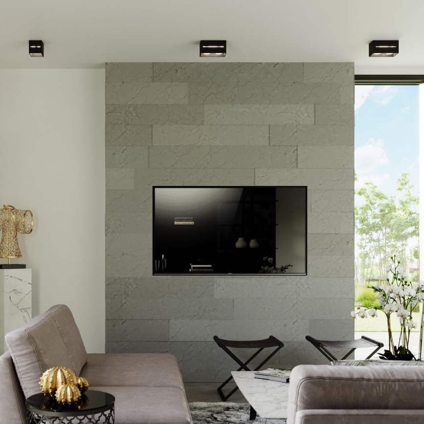 Iluminação de parede LOBO 2xG9/40W/230V preta