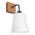 Iluminação de parede LULA 1xE27/60W/230V carvalho