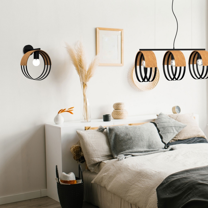 Iluminação de parede MALM 1xE27/60W/230V