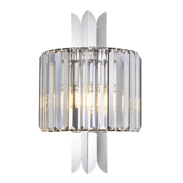 Iluminação de parede MARGOT 2xE14/40W/230V cromado mate