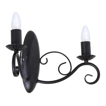 Iluminação de parede MAURO 2xE14/60W/230V