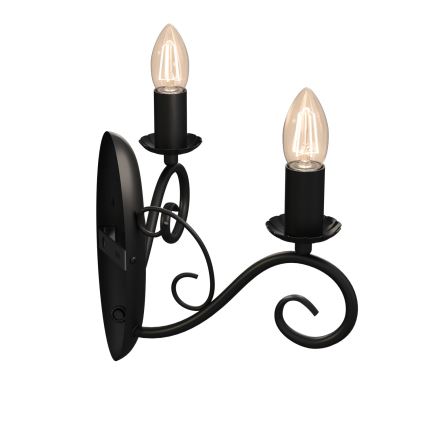 Iluminação de parede MAURO 2xE14/60W/230V