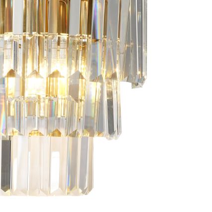 Iluminação de parede MILANO 2xE14/40W/230V dourado