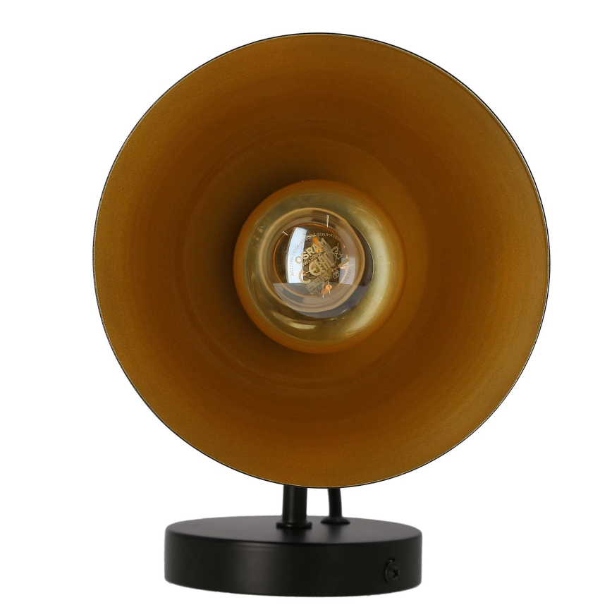 Iluminação de parede MORE 1xE27/40W/230V preto