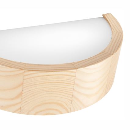 Iluminação de parede NATURAL 1xE27/60W/230V pinho