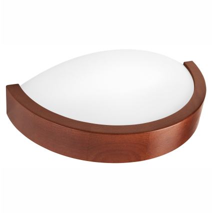 Iluminação de parede NATURAL SLIM 1xE27/60W/230V pinho/castanho