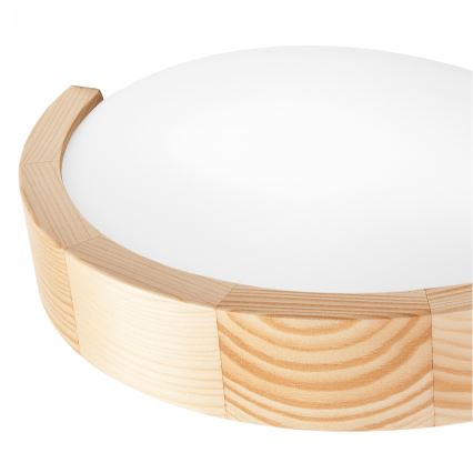 Iluminação de parede NATURAL SLIM 1xE27/60W/230V pinho