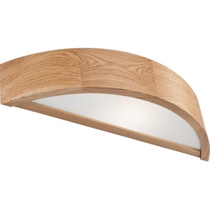 Iluminação de parede OAK 1xE27/60W/230V carvalho