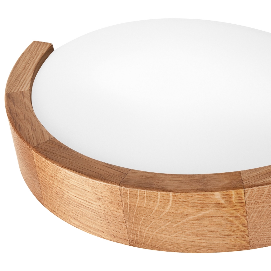 Iluminação de parede OAK SLIM 1xE27/60W/230V carvalho