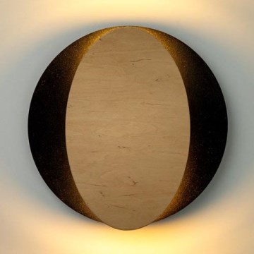 Iluminação de parede OVO 2xG9/12W/230V preto/castanho